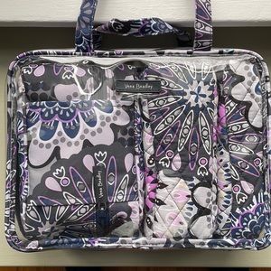 Vera Bradley 4 piece cosmetic organizer